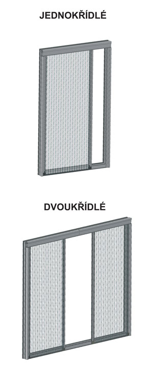 Plissé síť